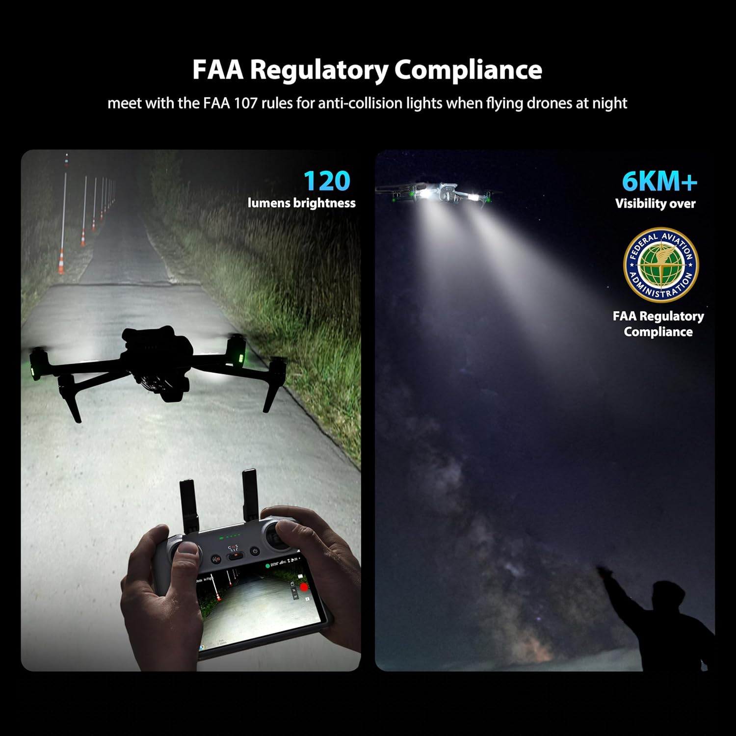 STARTRC Drone Strobe Light Ant - Drone Beacon Light review and price