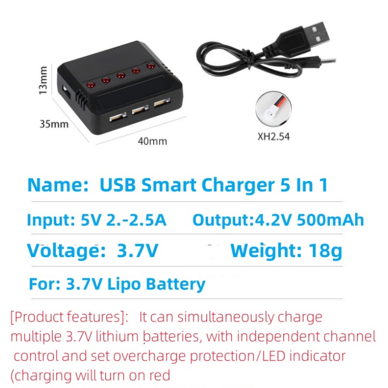 Syma X5HW X5HC X5C X5SW 3.7V 5 - Drone Battery Adapter review and price