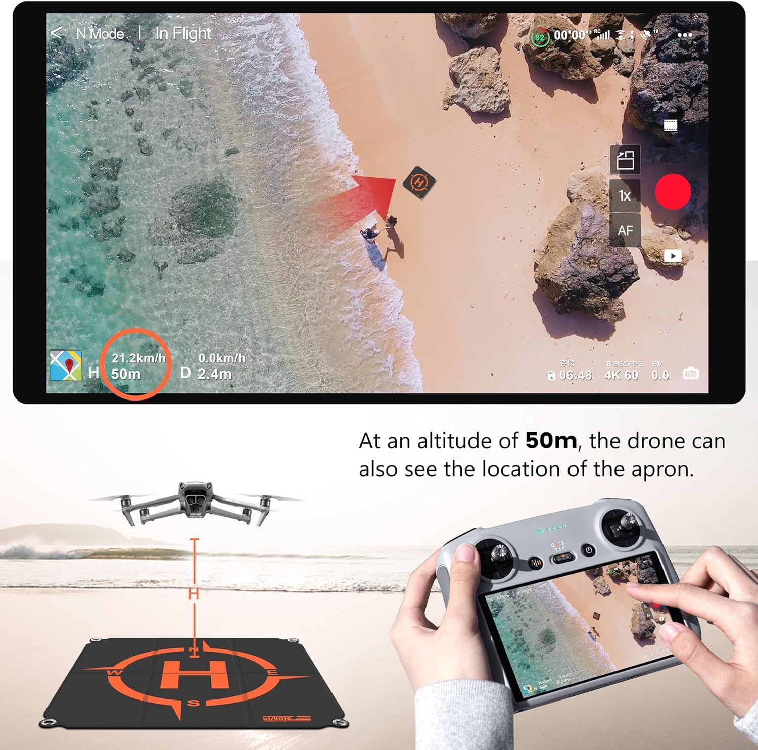 STARTRC Drone Landing Pad, Uni - Drone Landing Pad review and price