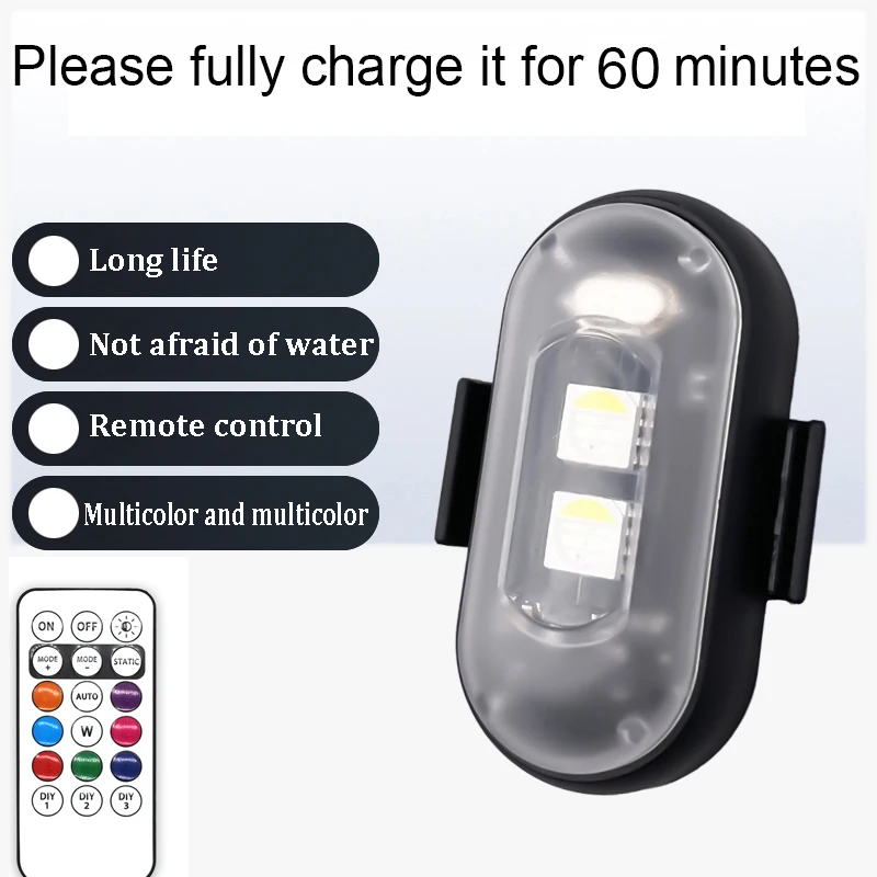 2/4/8Pcs Wireless Remote Contr - Drone Strobe Light review and price