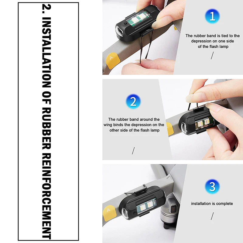 1Pcs Remote LED RGB Anti-colli - Drone Strobe Light review and price