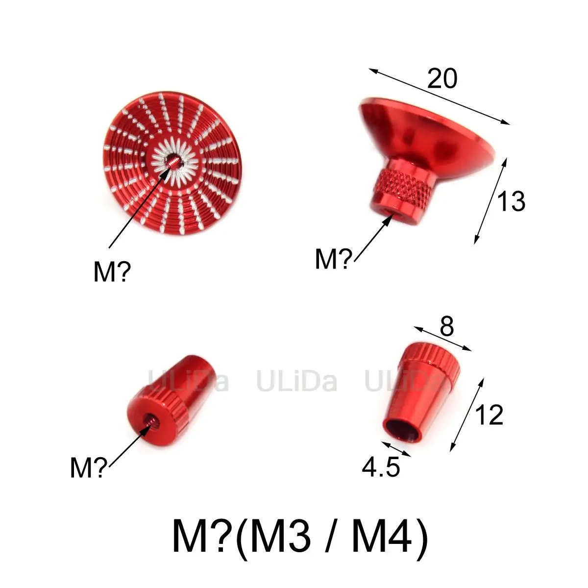 M3 M4 Aluminum Transmitter Joy - Drone Control Stick review and price