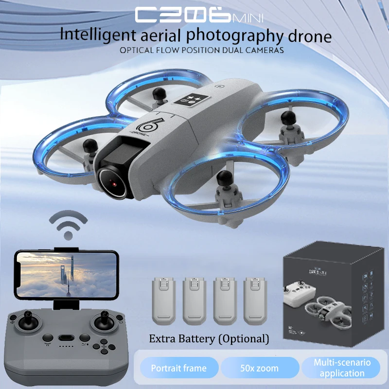 CZ06 Mini RC Quadcopter Drone  - Drone Controller Screen review and price