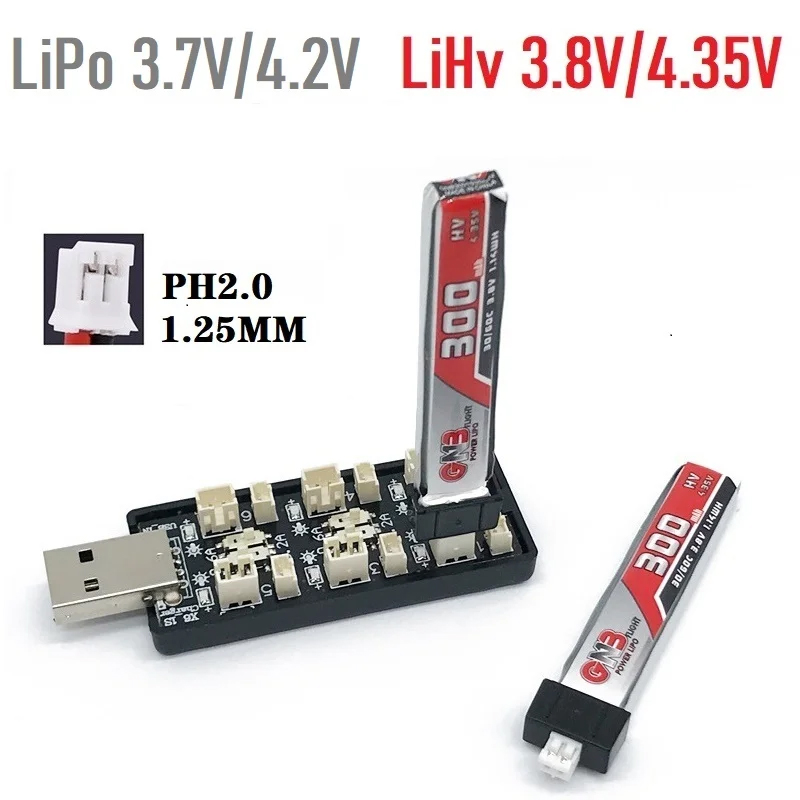 6CH USB 1S LiPo/LiHv 3.7V/4.2V - Drone Power Bank review and price