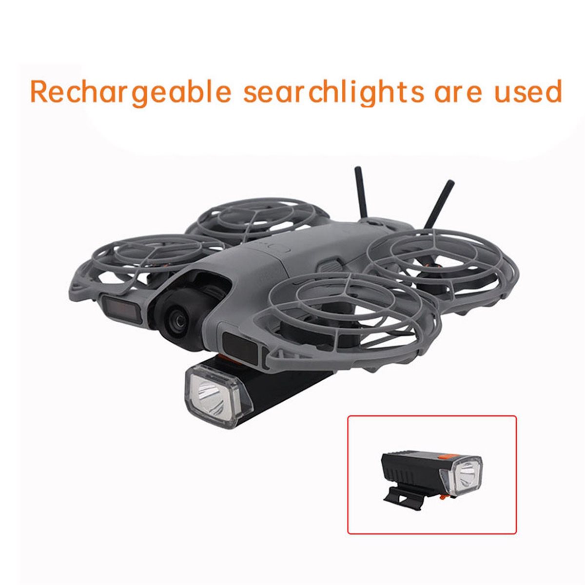 DTC5 Rechargeable Searchlight  - Drone Beacon Light review and price