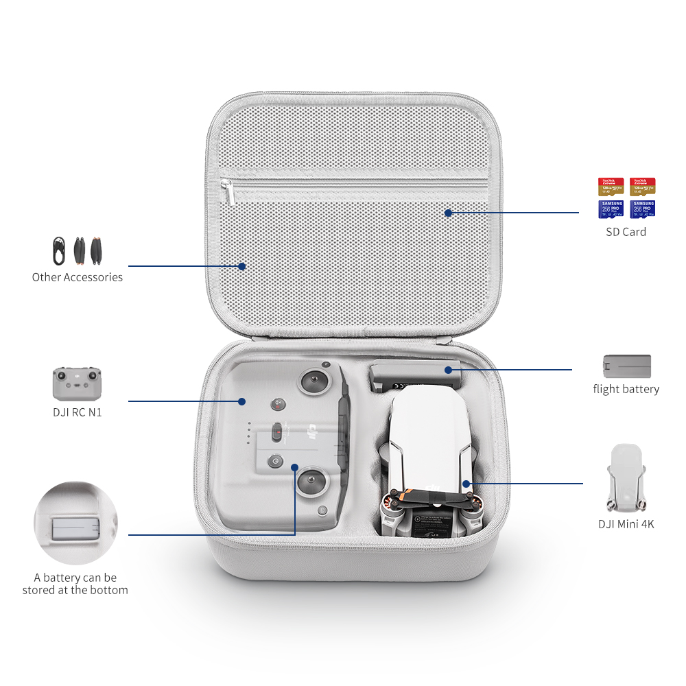 XFJI Storage Bag Protective Ca - Drone Joystick Cover review and price