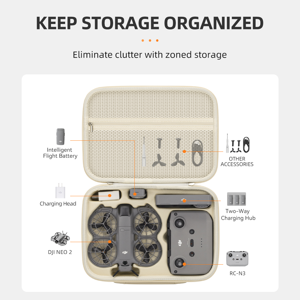 Storage Bag for DJI Neo 2 Fly  - Drone Joystick Cover review and price