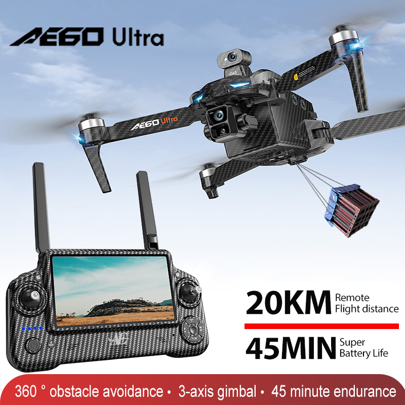 AE60 GPS Drone Professional 8K - Drone Controller Screen review and price