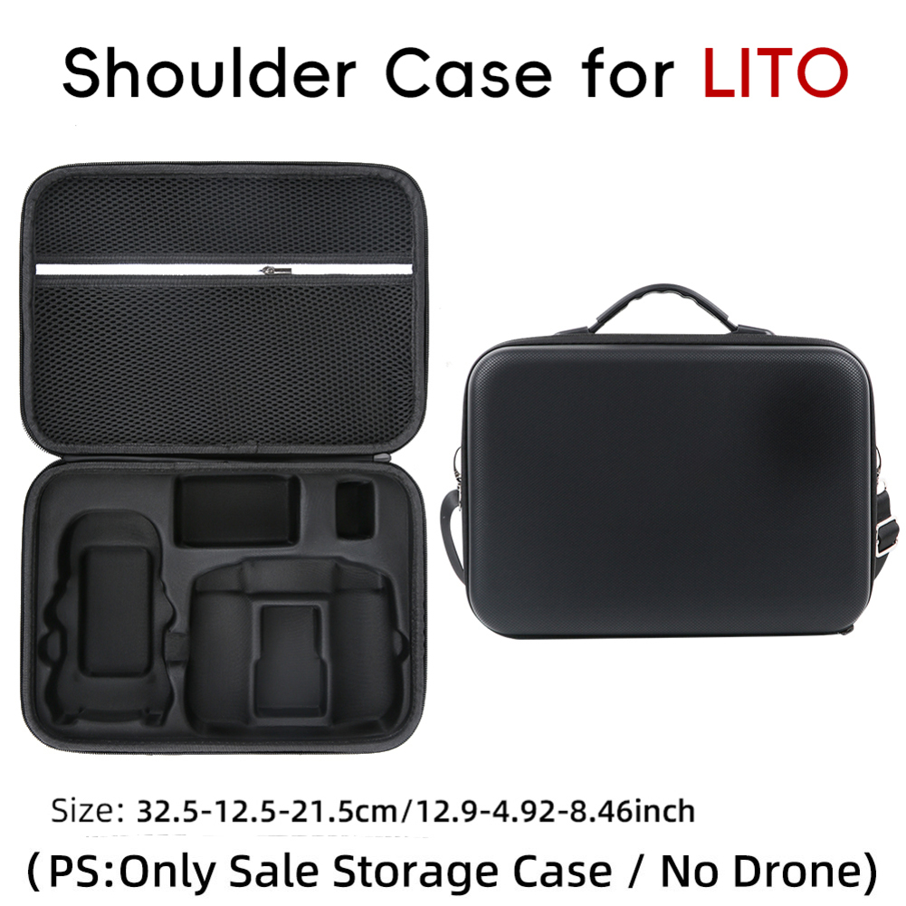 For DJI Lito 1 X1 For RC2 Shoc - Drone Hard Shell Case review and price