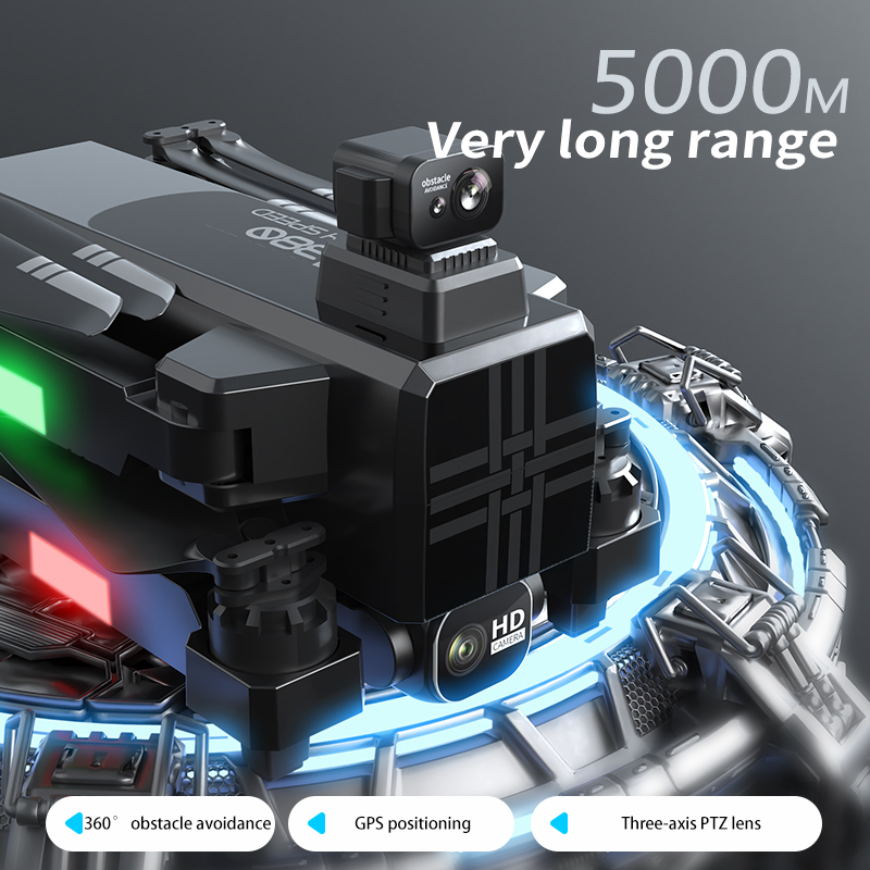 A380 Drone 4K HD Three Axis An - Drone Battery Adapter review and price