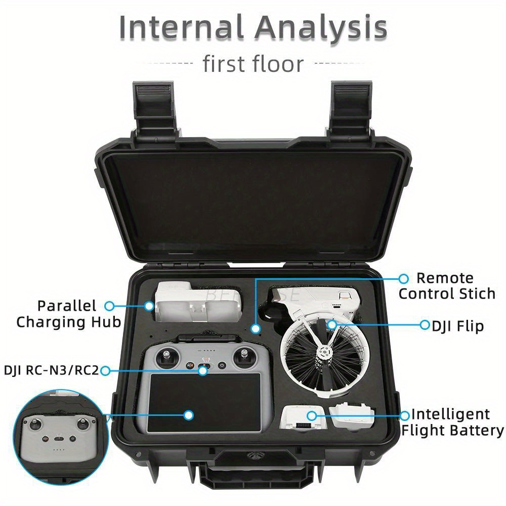 For DJI Flip hard-shell storag - Drone Hard Shell Case review and price