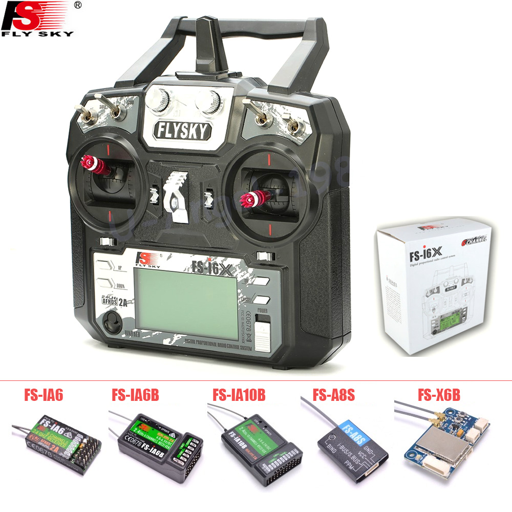 FLYSKY FS-i6X FS i6X 10CH 2.4G - Drone Battery Adapter review and price