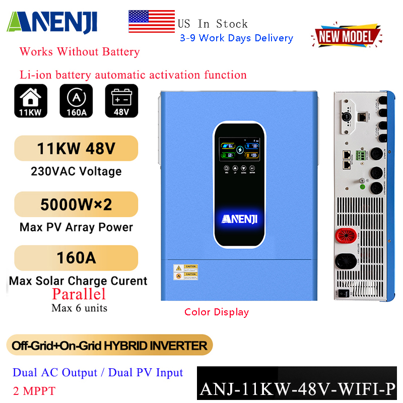 ANENJI 11KW 48V Hybrid Solar I - Drone Solar Charger review and price