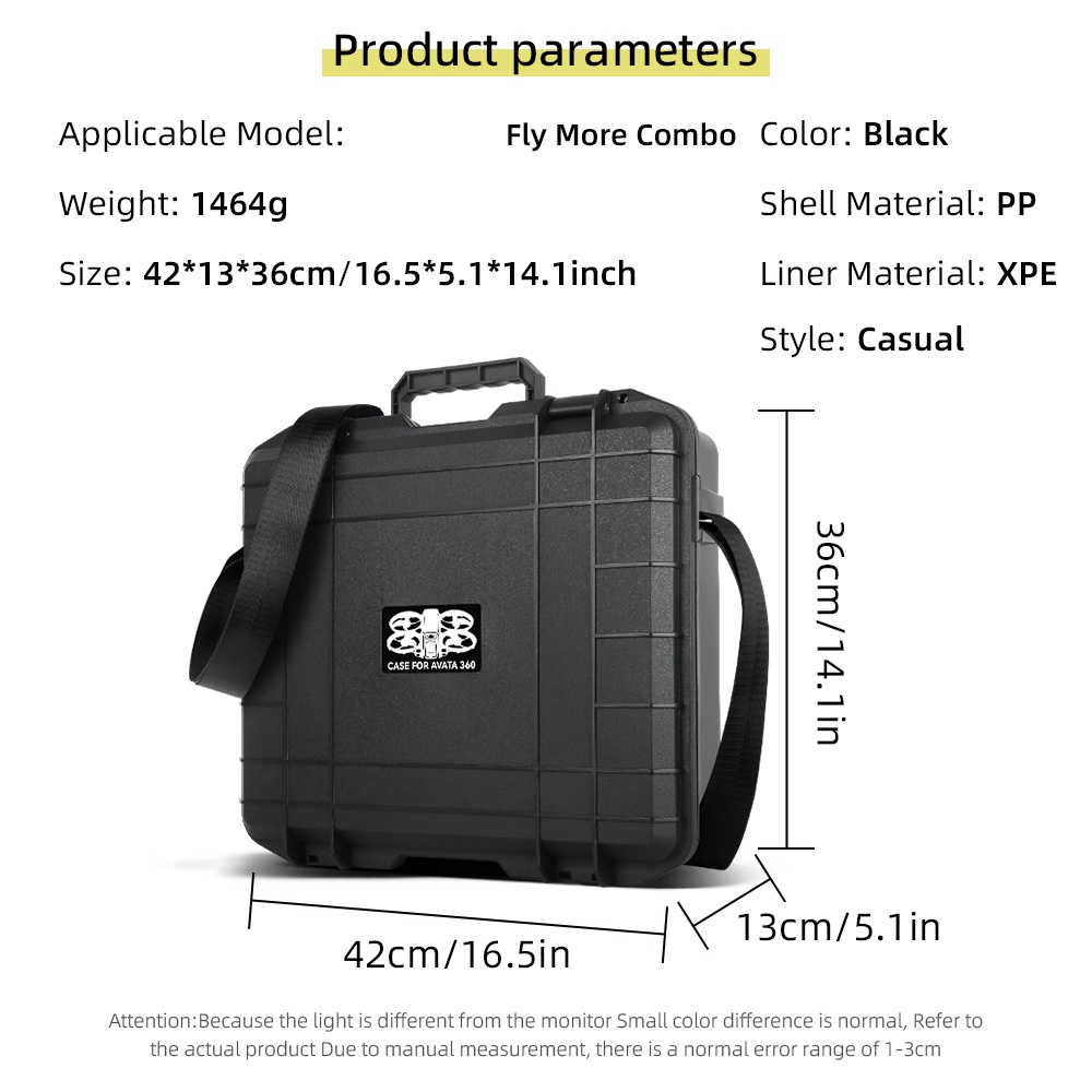 Explosion-Proof Case Storage B - Drone Hard Shell Case review and price