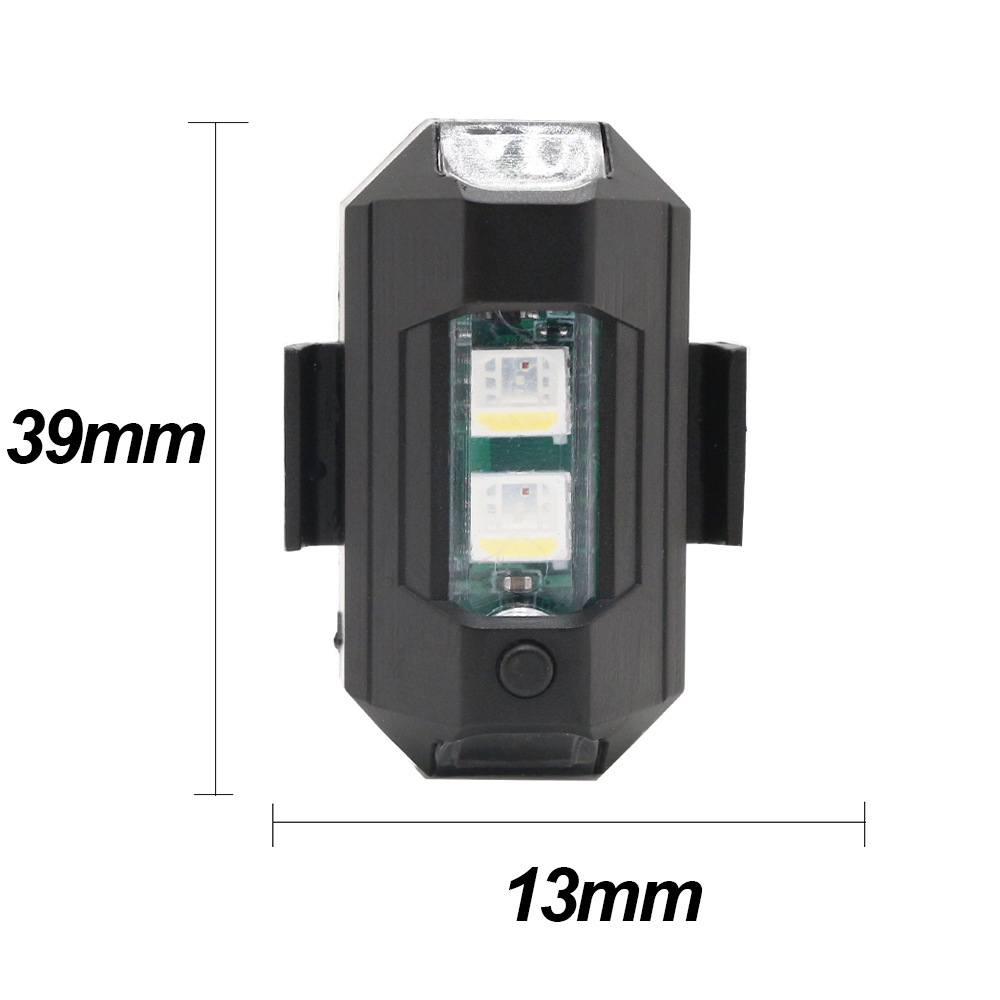 Motorcycle LED RGB Warning Lig - Drone Strobe Light review and price