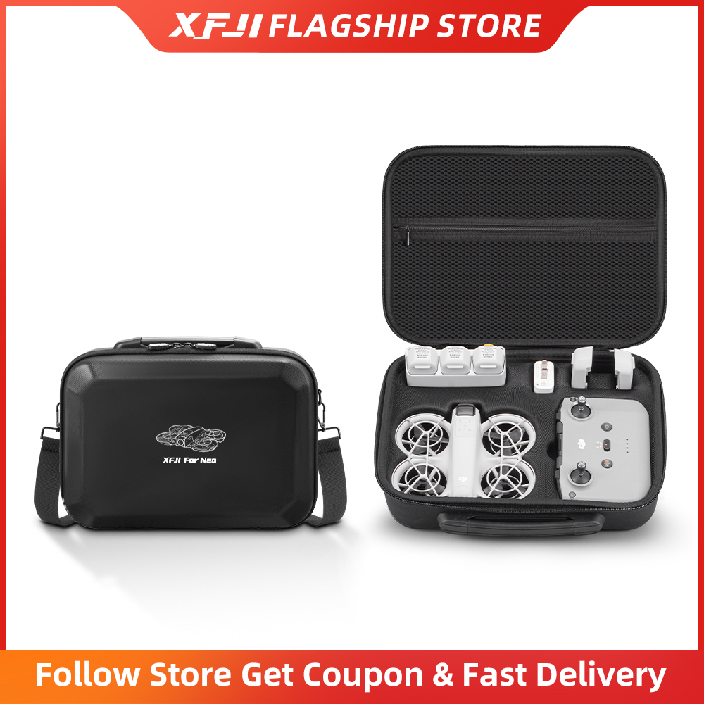 XFJI Carrying Case Compatible  - Drone Hard Shell Case review and price